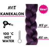 Hair Power Afro szintetikus 100% kanekalon haj, 100 cm, 165 g, Violet