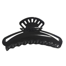 Hair Power fekete hajcsipesz HP197, 10 cm hajdísz