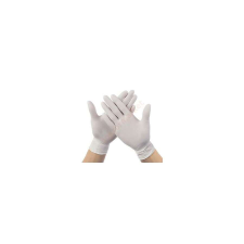 Hair Power púderezett latex gumikesztyű, fehér, XL, 100 db védőkesztyű