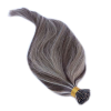 HairExtensionShop Keratinos I-TIP Emberi Póthaj Mikró Gyűrűzéshez Melírozott 60cm (Szín #6/613)