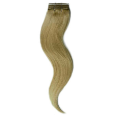 HairExtensionShop Tresszelt Emberi Póthaj Középszőke Színben 60cm (Weft Haj #14) póthaj