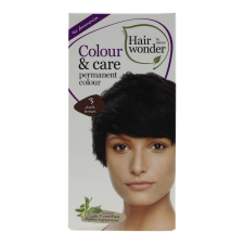 HAIRWONDER COLOUR&CARE 3 SÖTÉTBARNA hajfesték, színező