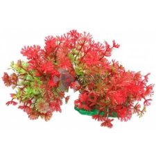  Hajlítható szárú piros ambulia műnövény (15 cm) akvárium dekoráció