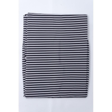 Hajvágó kendő csíkos, tépőzáras-Stripes Black /7A/ (7A) hajvágó kendő