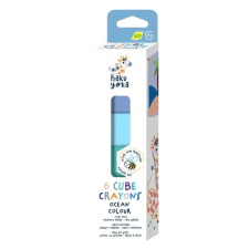 Haku Yoka Kockák méhviaszos zsírkréta 6 db-os készlet - Óceán kreatív és készségfejlesztő