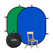 Hakutatz Chroma Key - Összecsukható háttér zöld/kék 150cm*100cm háttérkarton