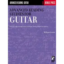 HAL LEONARD ADVANCED READING STUDIES FOR GUITAR | William Leavitt egyéb könyv
