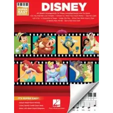 HAL LEONARD DISNEY - SUPER EASY SONGBK – Hal Leonard Corp idegen nyelvű könyv