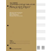 HAL LEONARD Standard Guitar Tablature Manuscript Paper | Mendelssohn Felix,Hal Leonard Publishing Corporation