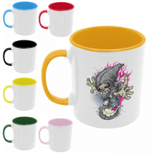  Haláli deszkás - Színes Bögre bögrék, csészék