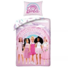 Halantex Barbie: Barátnők ágynemű garnitúra – 140 x 200 cm, poliészter