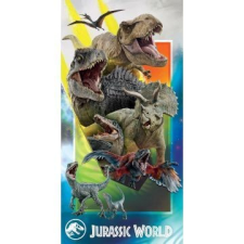 Halantex Jurassic World: Dinoszauruszok fürdőlepedő 70 x 140 cm lakástextília