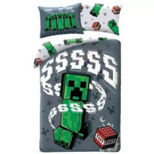 Halantex Minecraft: Creeper és TNT kétrészes ágyneműhuzat garnitúra - 140 x 200 cm lakástextília