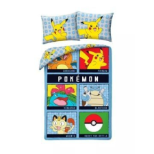 Halantex Pokémon: Harcra készen ágynemű garnitúra, pamut - 140 x 200 cm lakástextília