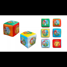 Halantex Pokémon Karakterek kocka Díszpárna 25 x 25 x 25 cm (883SC) lakástextília