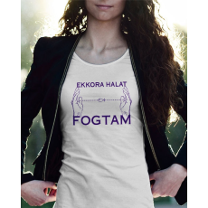  Halas női póló - Vicces horgász póló