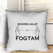 Halas párna - Vicces horgász ajándék lakástextília