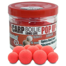 Haldorádó Carp Boilie Long Life Pop Up 16, 20 mm - Fűszeres Vörös Máj csali