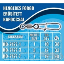 Haldorádó Hengeres forgó erősített kapoccsal - nagy (L) horgászkiegészítő