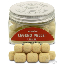  Haldorádó Legend Pellet Pop Up 12-16mm - Fokhagymás Hal bojli, aroma