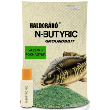  HALDORÁDÓ N-Butyric Groundbait - Vajsav + Fokhagyma 800g+50ml bojli, aroma