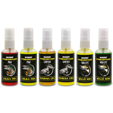 Haldorádó PREDATOR ragadozó aroma spray - MIX-6 / 6 íz egy dobozban bojli, aroma