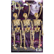  Halloween csontváz 15cm, 3db jelmez