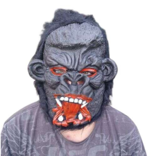 Halloween Dühös gorilla maszk műszörmével jelmez
