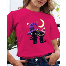  Halloween feliratos póló - Póló halloweenre - Macskás férfi póló