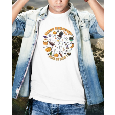  Halloween feliratos póló - Póló halloweenre - Trick or Treat férfi póló