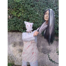 Halloween felnőtt gyilkos véres piszkos mészáros farsangi jelmez jelmez