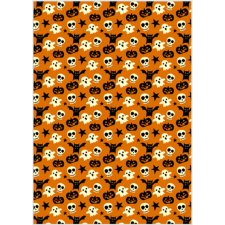  Halloween Habcsók-Transzferfólia Szellem alapvető élelmiszer