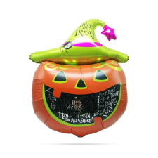 Halloween-i fólia lufi - Tök party kellék
