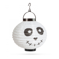Halloween-i LED-es szellemes lampion, elemes 2xAAA kültéri világítás