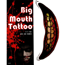  Halloween-i száj, arc tetoválás - Romlott fogak jelmez