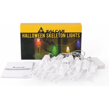 Halloween installáció Salcar, LED, többszínű, 1,5 m dekoráció