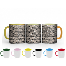  Halloween koponyás - Színes Bögre bögrék, csészék