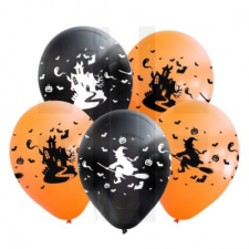  Halloween lufi 30 cm - 10 db/csomag party kellék