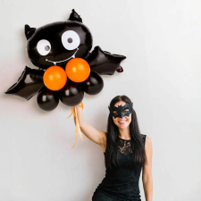  Halloween lufi - denevér - 10 db / csomag dekoráció