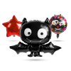  Halloween lufi szett – denevér – 5 db / csomag