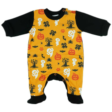  Halloween mintás hosszú ujjú baba rugdalózó rugdalózó