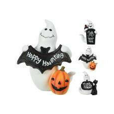  HALLOWEEN SZELLEM FIGURA 12CM 1DB dekoráció