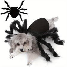  Halloweeni pók jelmez macskáknak és kis/közepes kutyáknak kutyaruha