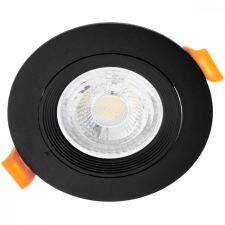  Halogén süllyeszthető mozgatható kerek fekete rögzítő GU10 MR16 VENTUS Lumiled világítás