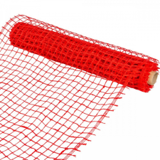  Hálós anyag piros 48cmx5m dekorációs kellék