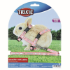  Hám Pórázzal Nylon Törpenyúlaknak 20–33cm / 8mm 1.25m