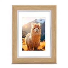Hama 00193225 Lima 15x21cm tölgy műanyag képkeret (HAMA_00193225) dekorációs kellék