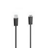 Hama 00200627 USB kábel 1,5 M Micro-USB A USB A Fekete (200627)