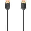 Hama 00200795 Displayport 2.1 apa - Displayport 2.1 apa kábel 2m - Fekete (00200795)