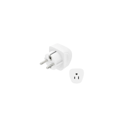 Hama 00223458 tápcsatlakozó átalakító E/F hibrid típus B típus Fehér (00223458) kábel és adapter